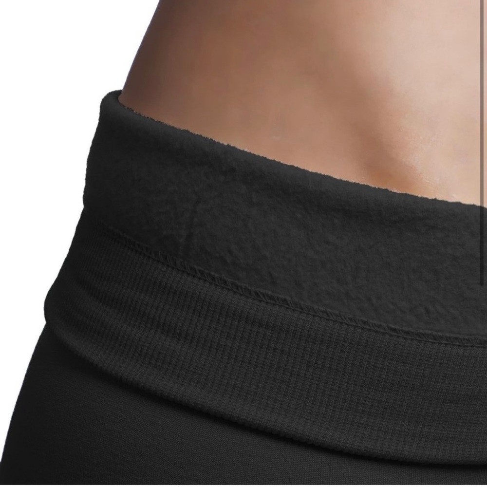 NWT ✨ fleece lined elastic mid waist leggings - Picture 4 of 6